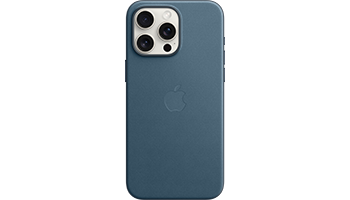 iPhone 15 Pro Max FineWoven Case with MagSafe - Pacific Blue