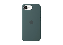 iPhone 16e Silicone Case – Lake Green